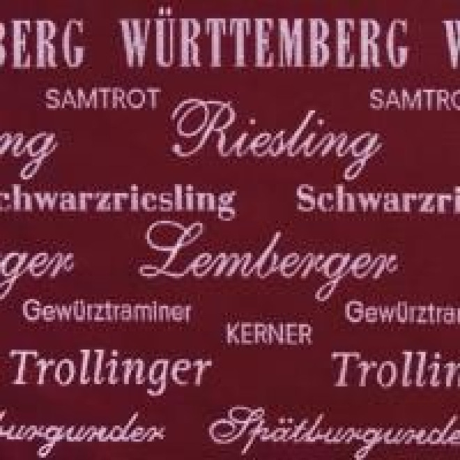 Platzset Trevira CS Württemberg rot 1,00St