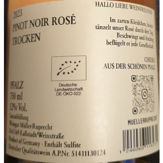 MR Pinot rose trocken 2023 0,75l