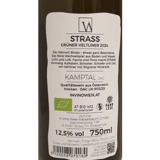 WB Grüner Veltliner Strass Kamptal DAC 2023 0,75l