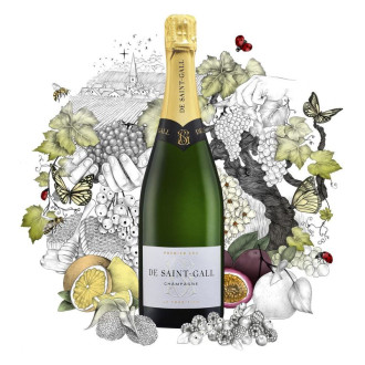 Champagne de Saint Gall Demi Tradition Premier Cru 0,75l
