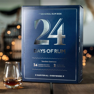 1423 Rumkalender - Adventskalender Blue Edition 42,5% 24x0,02l