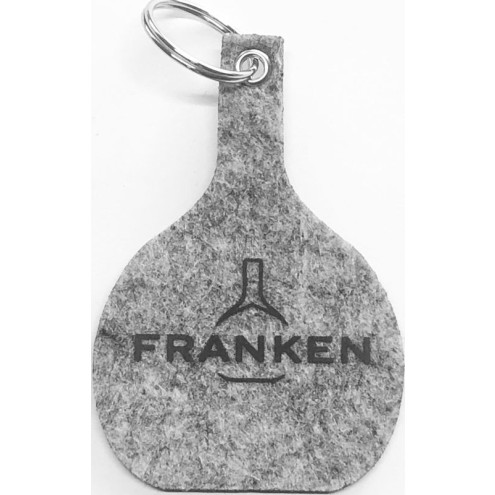 Schlüsselanhänger Filz in Bocksbeutelfor