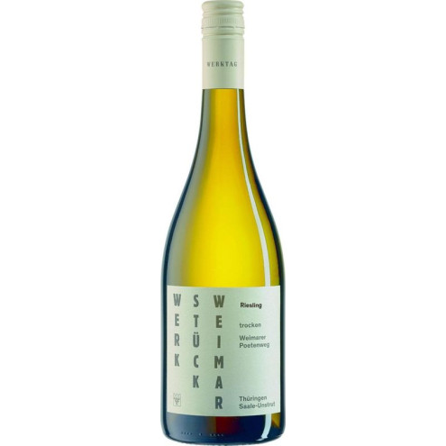 Weimarer Werkstück Poetenweg Riesling trocken DQW 2022 0,75l