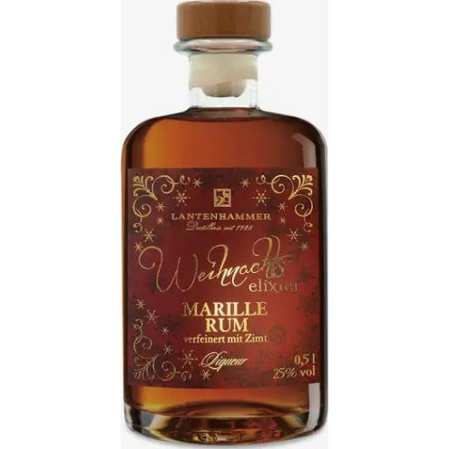 LH Weihnachtselixier  Marille Rum Liqueur 0,20l
