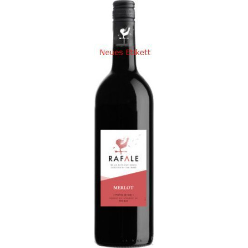 RAFALE Merlot Vin de Pays d`Oc 2024 0,75l