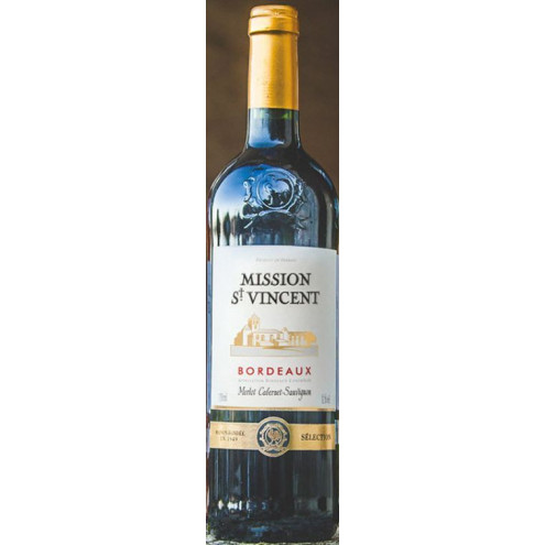 Mission Saint Vincent rouge AOC Bordeaux 2016 0,75l Mission Saint Vincent rouge AOC Bordeaux 2016 0,75l