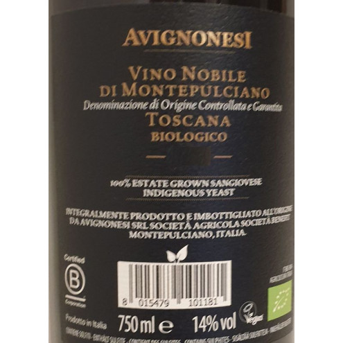 Vino Nobile di Montepulciano Avignonesi BIO 2021 0,75l