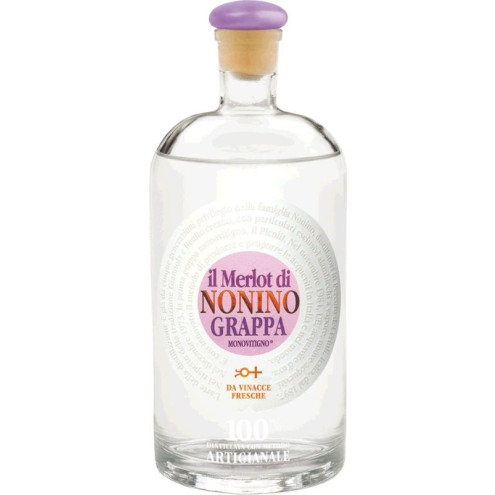 Grappa Il Merlot Monovitigno - Grappa Nonino 0,70l