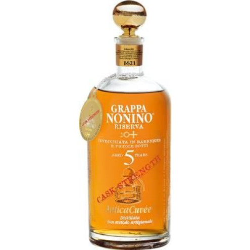 Grappa Antica Nonino Cuvée Riserva Cask Strength 59,9% vol 0,70l
