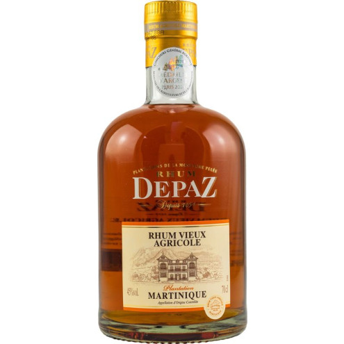 Depaz Rhum Vieux Agricole Plantation (Martinique) 45% 0,70l