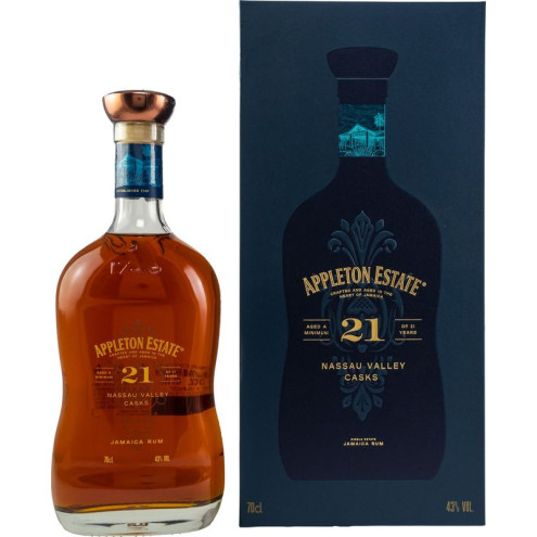 Appleton Estate 21 YO Jamaica Rum 43% vol.