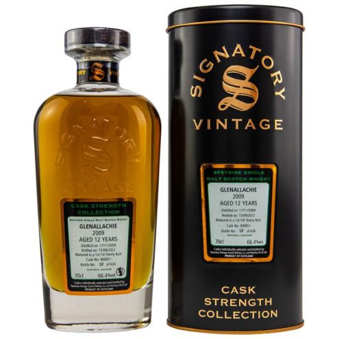 Glen Allachie Whisky 2009 /2022 SM 0,7l 66,9%Glen Allachie Whisky 2009 /2022 SM 0,7l 66,9%
