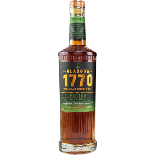 Whisky Glasgow 1770 SM Peated Rich & Smoky 46% 0,70l