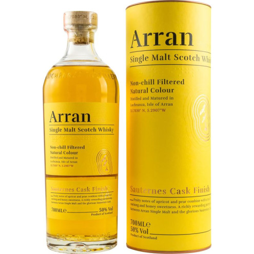 Whisky Arran Single Malt Sauternes Cask 50% 0,70l