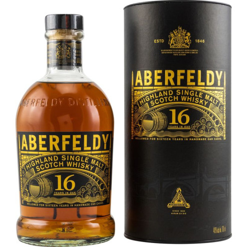 Whisky Aberfeldy 16J Highland Single Malt 40% 0,70l