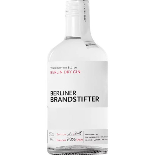 Berlin Dry Gin - Berliner Brandstifter 43,3% 0,35l
