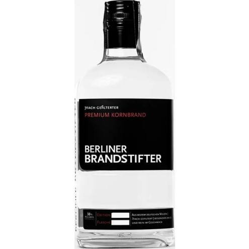 Premium Kornbrand - Berliner Brandstifter 38% 0,35l Premium Kornbrand - Berliner Brandstifter 38% 0,35l