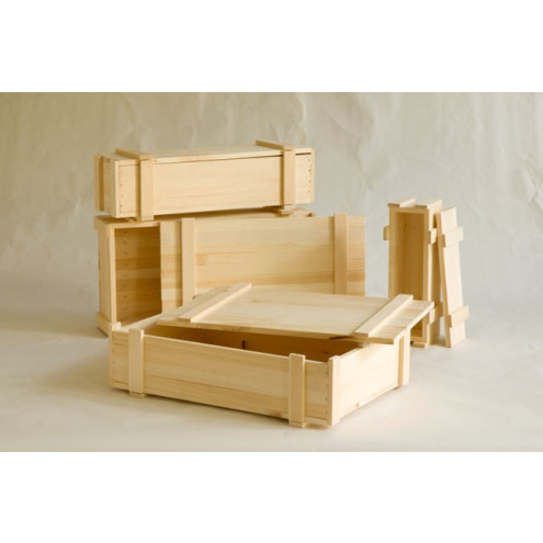 3er Holzkiste Rhön Leisten Element 1,00St