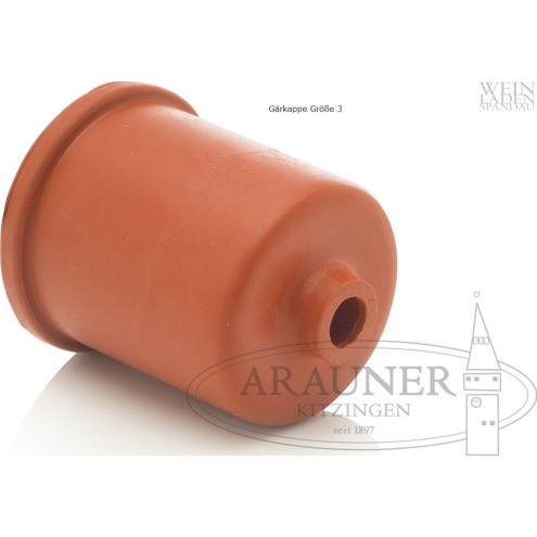 Gärkappe Gr. 3 mit 10 mm Loch Durchmesser 36mm INNEN 1,00St