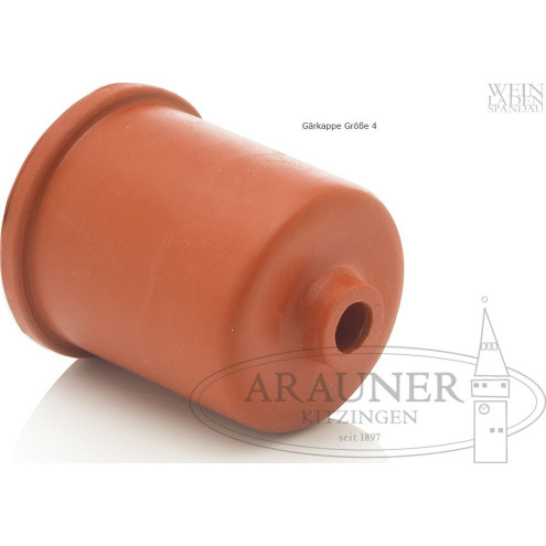 Gärkappe Gr. 4 mit 10 mm Loch Durchmesser 44mm INNEN 1,00St
