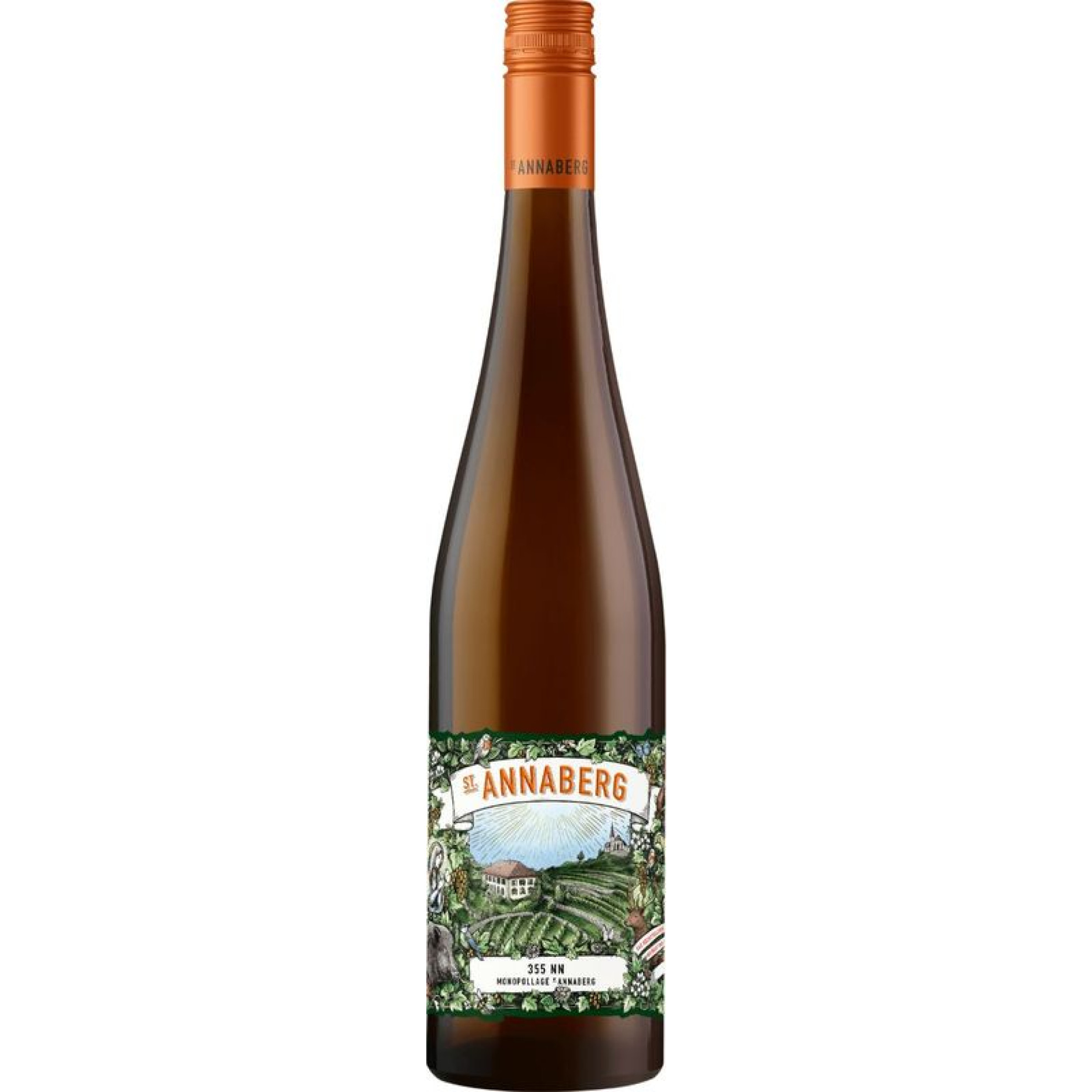 LM Burrweiler Sankt Annaberg Riesling Feinherb 355NN QBA 2016 0,75l LM Burrweiler Sankt Annaberg Riesling Feinherb 355NN QBA 2016 0,75l