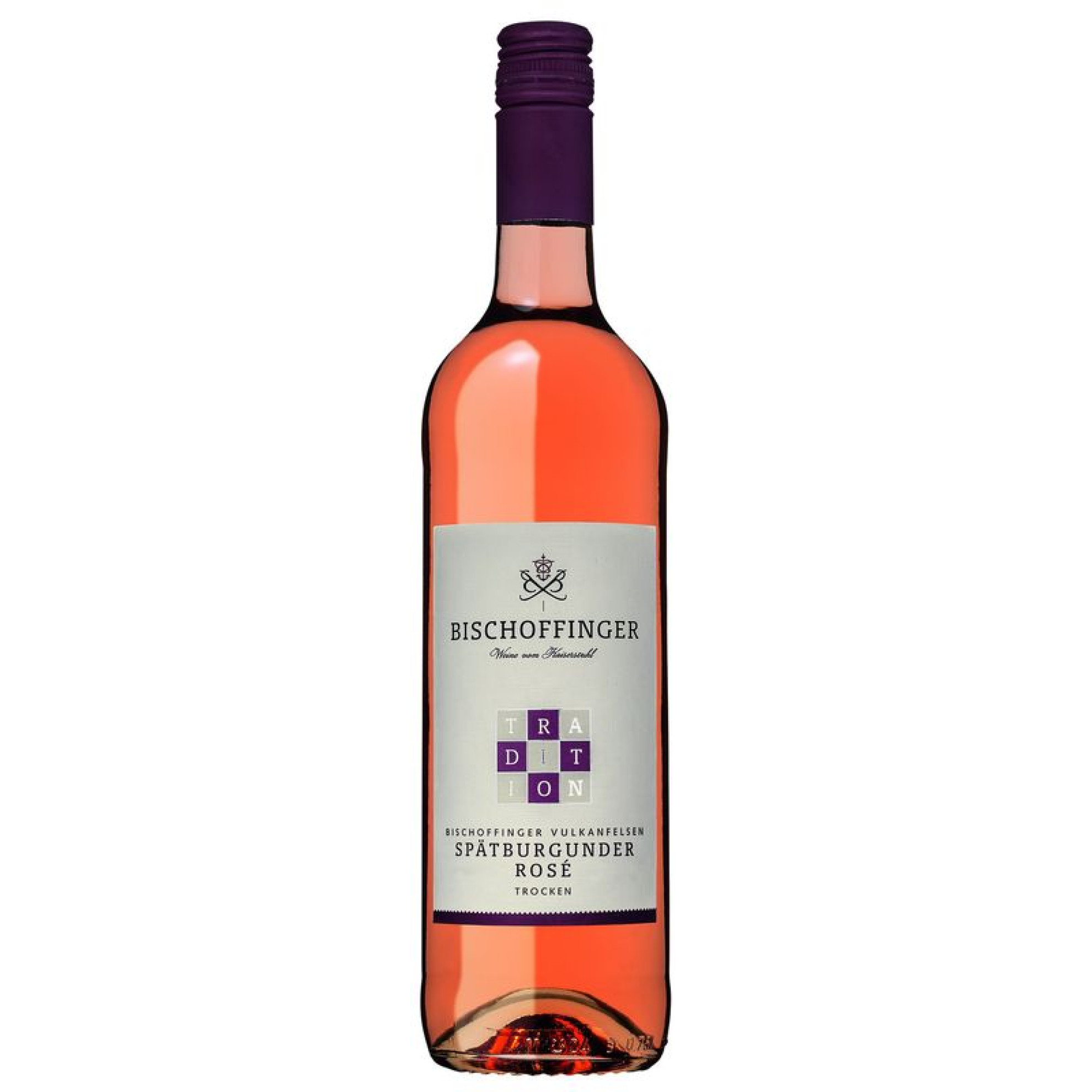 Bischoffinger Spätburgnder Rose trocken Traditions Serie 0,75l Bischoffinger Spätburgnder Rose trocken Traditions Serie 0,75l